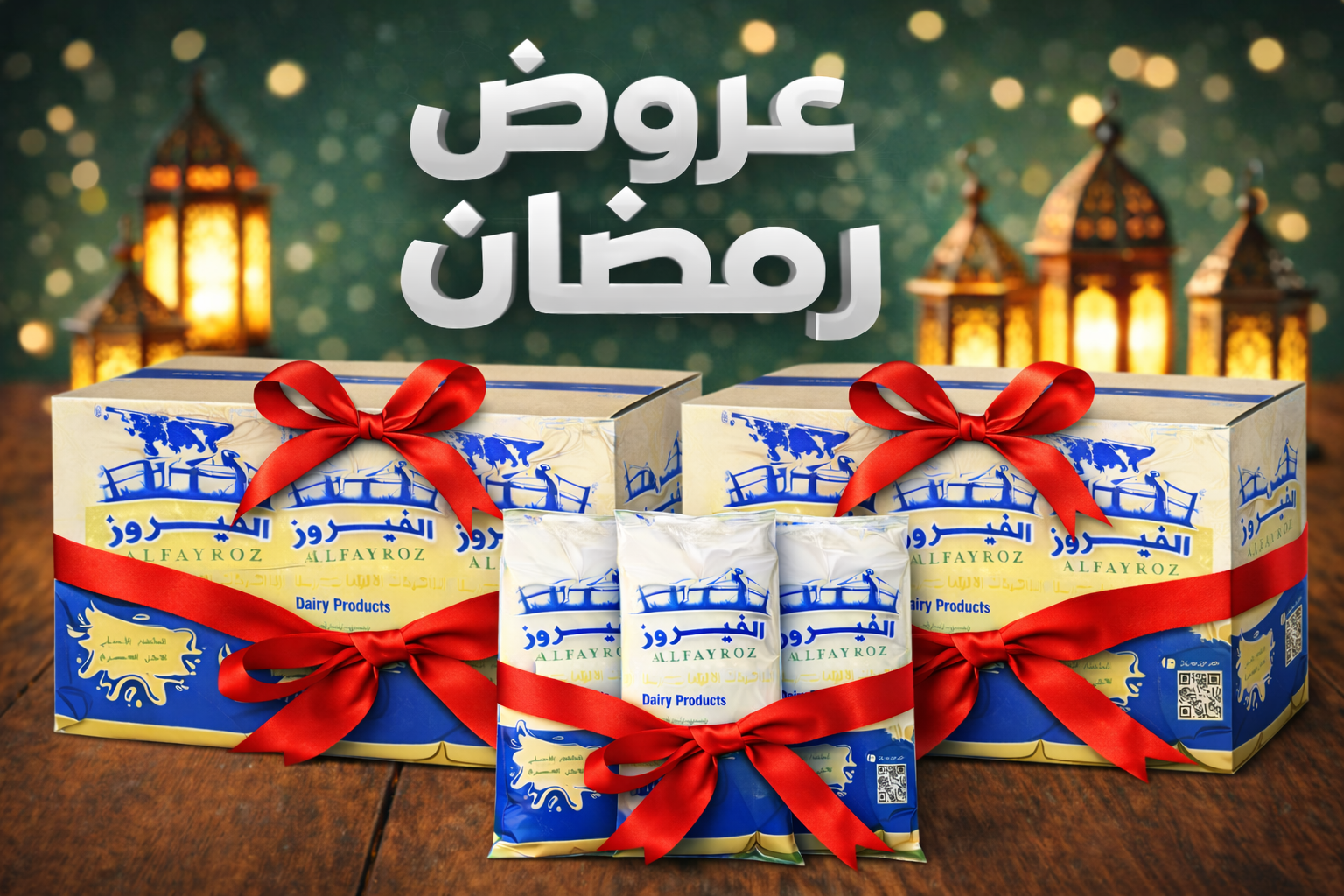 عرض ال 2 كرتونه زبده جاموسي + 3 كيــلو هديه