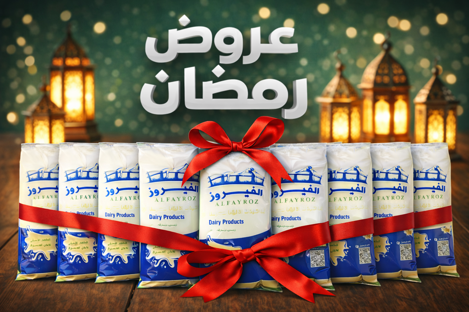 كرتونة 10 ك زبدة جاموسي + كيلو هديه